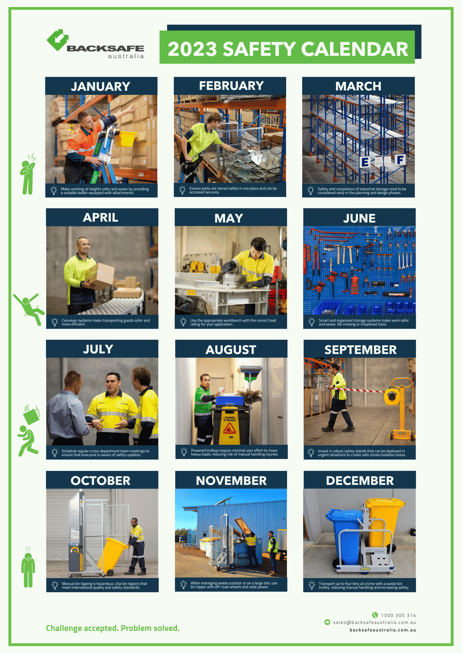 2023 Safety Calendar by Backsafe Australia-1